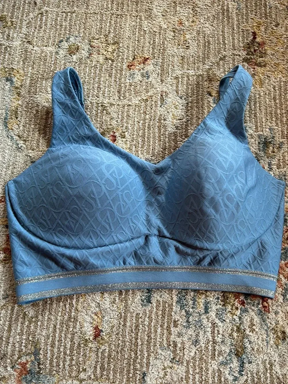Victoria's Secret Steel Blue Wireless Comfort Bralette